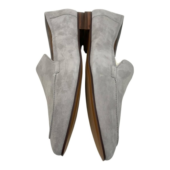 J.Jill Pearl Gray Suede Slip On Preppy Business Casual Loafer Flats Women’s 8 - Picture 10 of 16